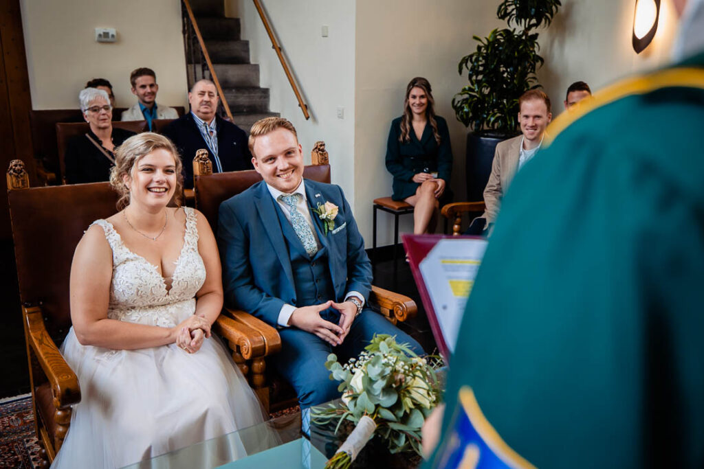 Bruid gefotografeerd in Velsen