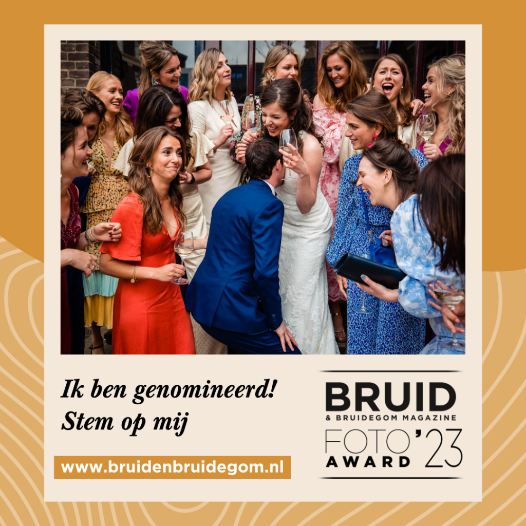 yes genomineerd voor de bruidsfoto award 2023